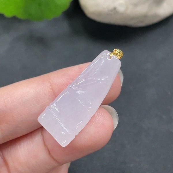 D17-天然A货翡翠-竹节