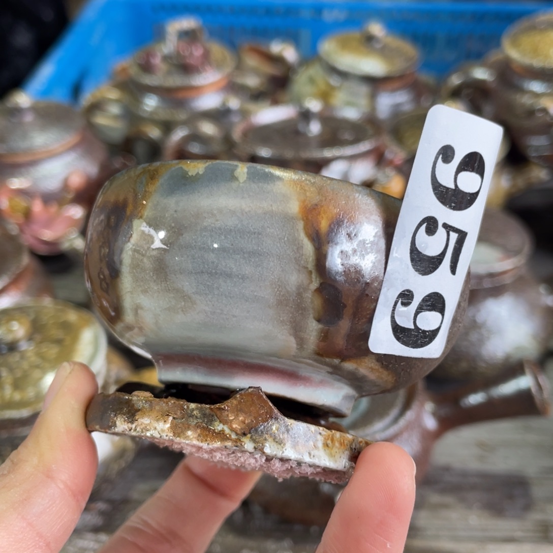 陶纯手工柴烧茶壶茶具