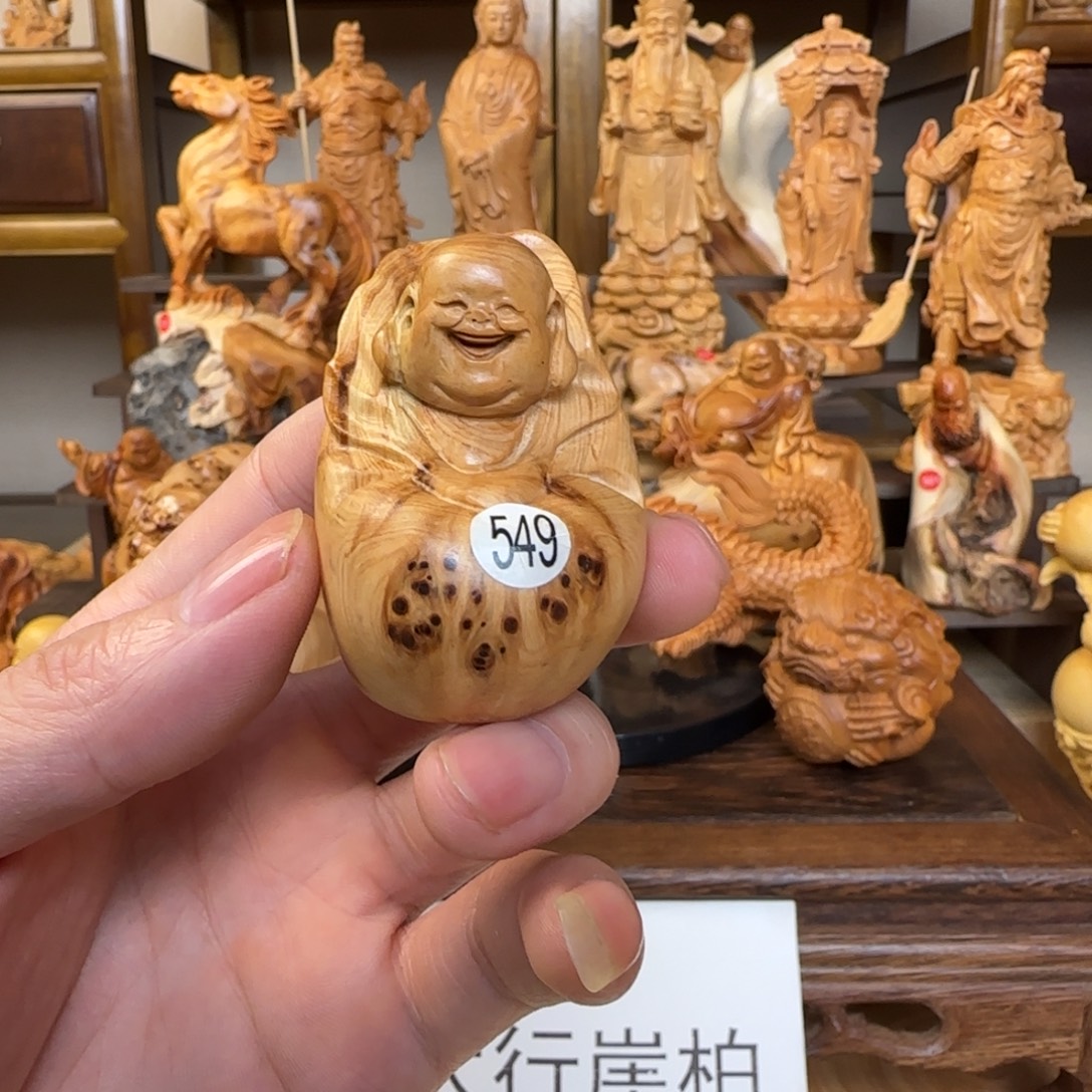 崖柏小木匠艺雕一物一拍