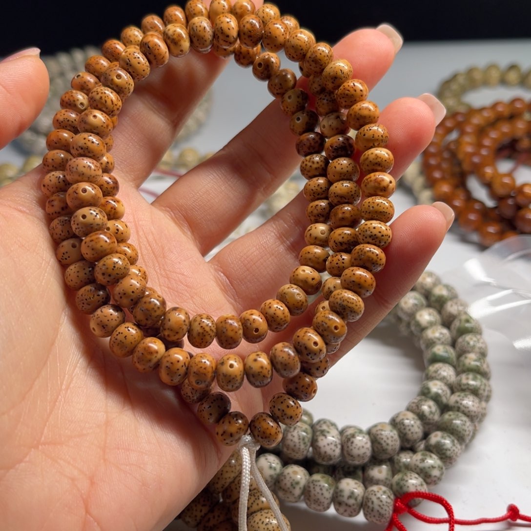 星月菩提吊坠8×6苹果正月