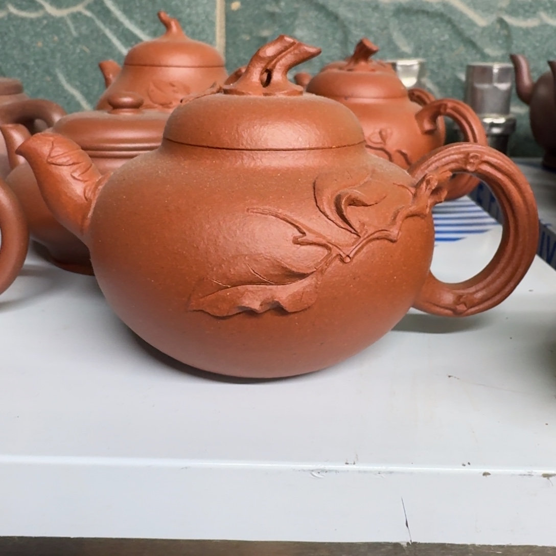 茶壶紫砂原矿原石的制作方法是