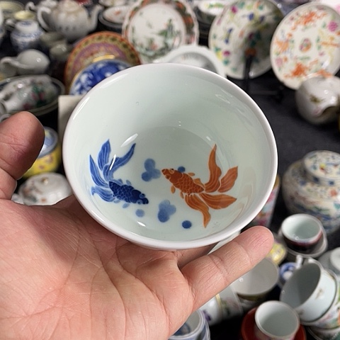 杯见**招景德镇陶瓷艺术品