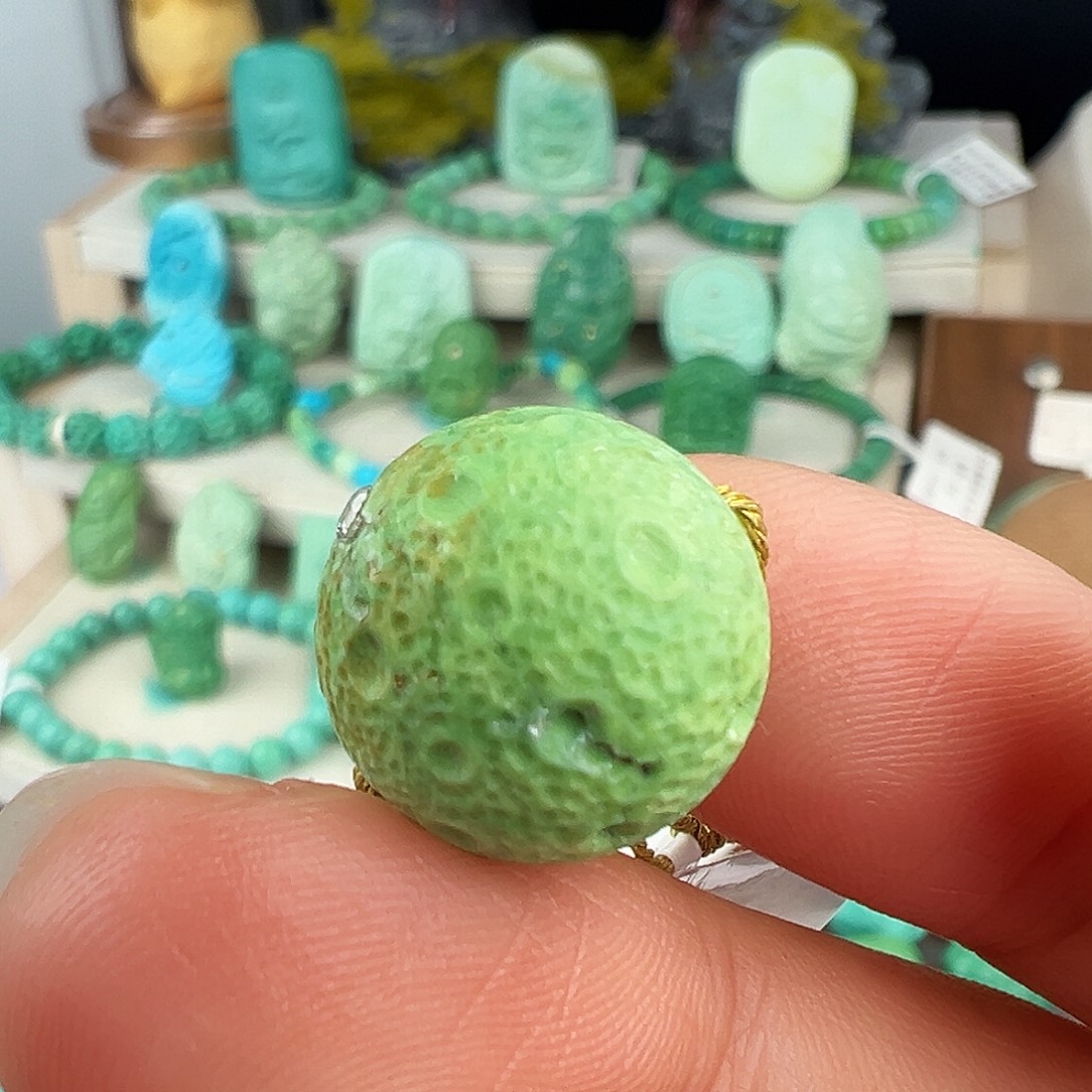 绿松石未镶嵌主播万珍