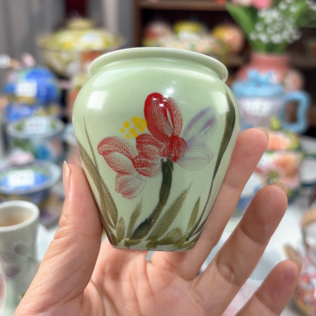 景德镇手绘高温釉下彩陶瓷茶具