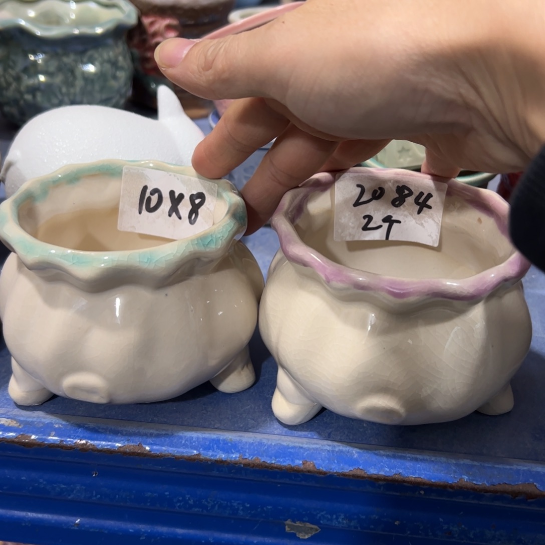 陶瓷多肉小花盆@@2084