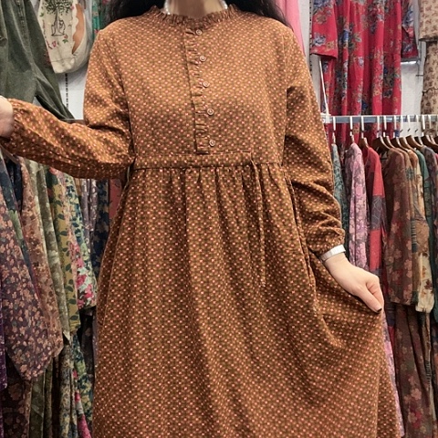 招财猫收腰裙658-5