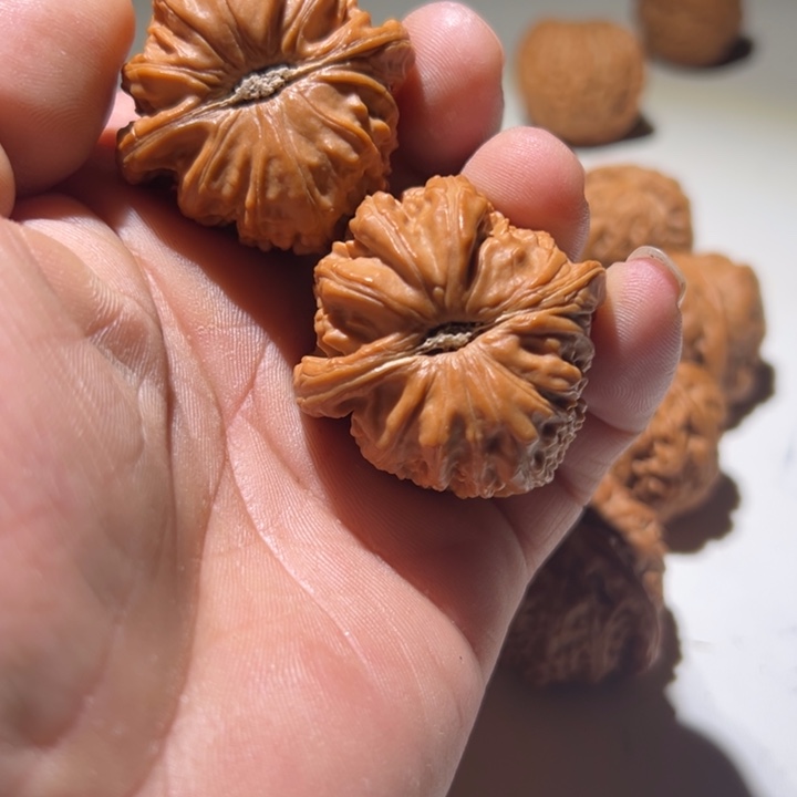 j***把件文玩核桃闷白