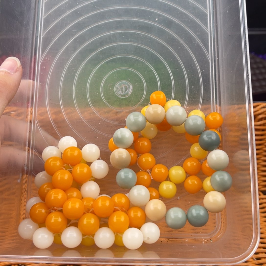 白玉菩提吊坠z 3串 /锅底不售后