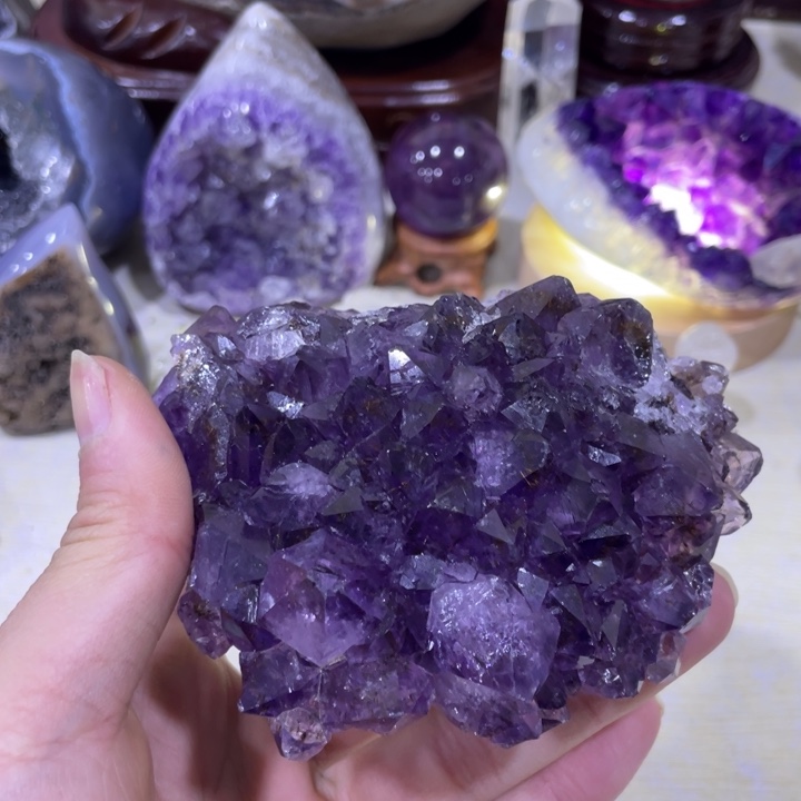 紫晶钱袋子未镶嵌