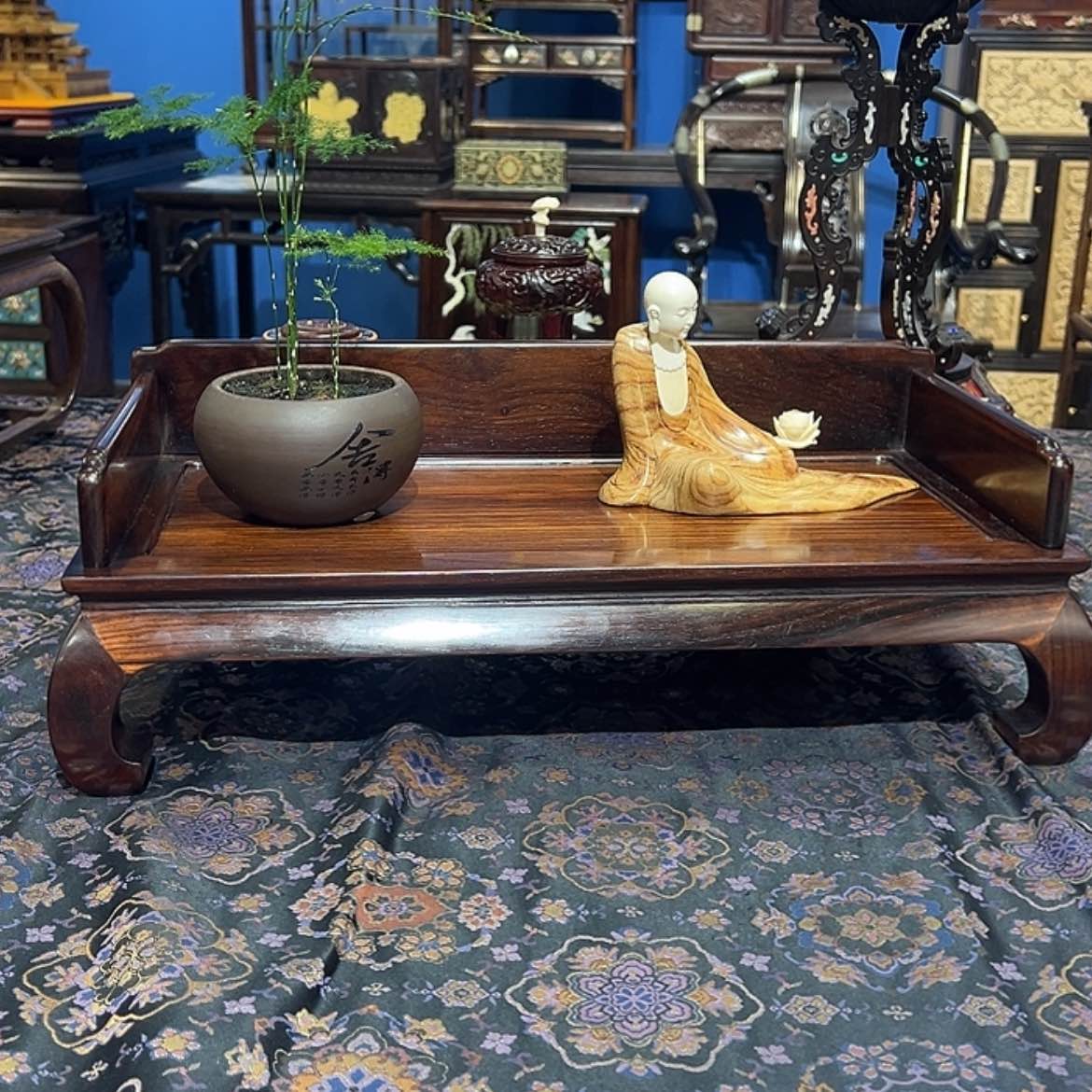 【闪购商品】红酸枝木类成套家具底座