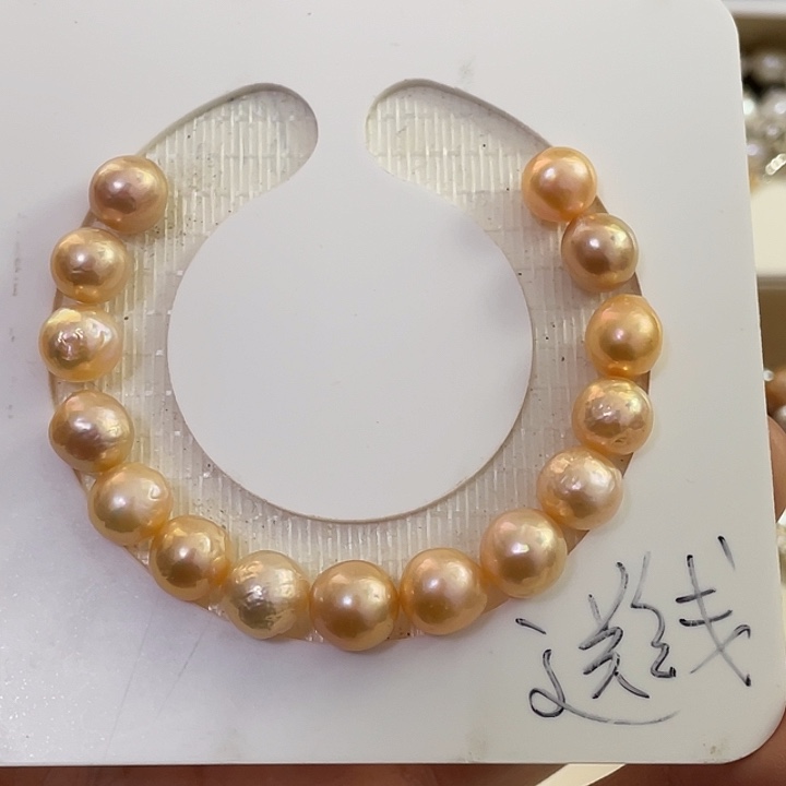 青***青淡水珍珠未镶嵌手链