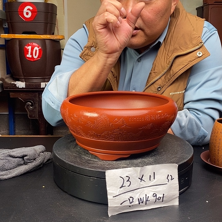 花盆紫砂货号一只WK901