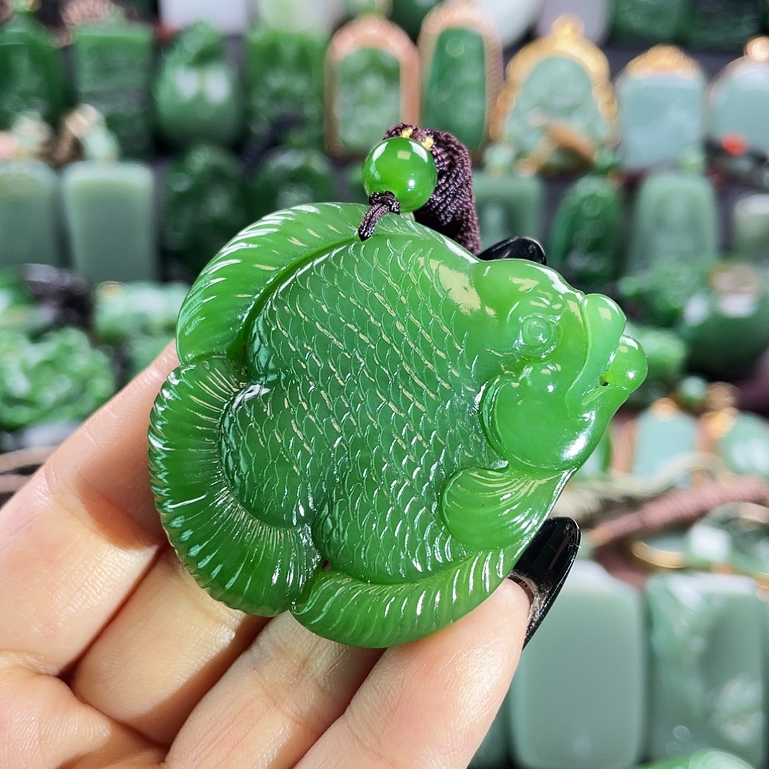 和田玉挂件未镶嵌