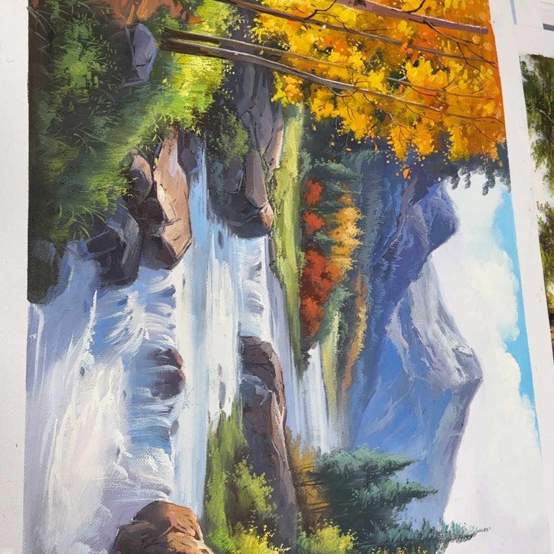 油画优惠活动开始了。