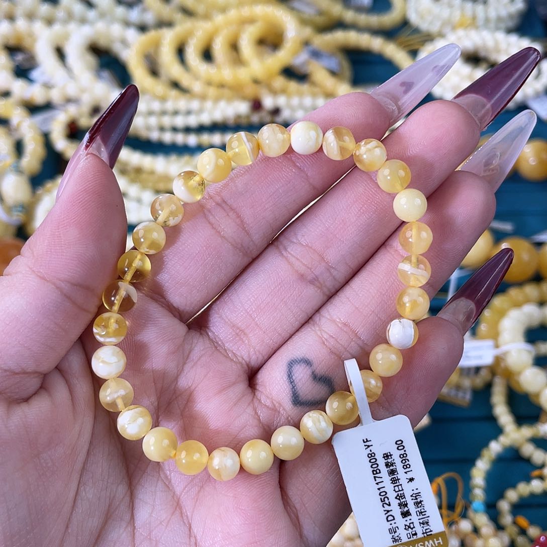 琥珀裸石未镶嵌DY250117B008-YF