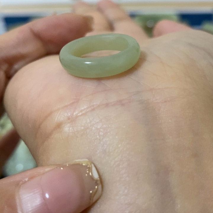 和田玉戒指未镶嵌A****.