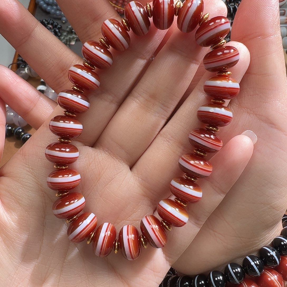 玛瑙/玉髓合金手串