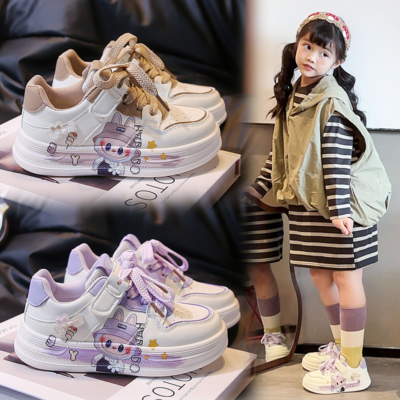 2025潮款儿童鞋子女童儿童运动鞋韩系小女孩鞋子板鞋秋冬季休闲鞋