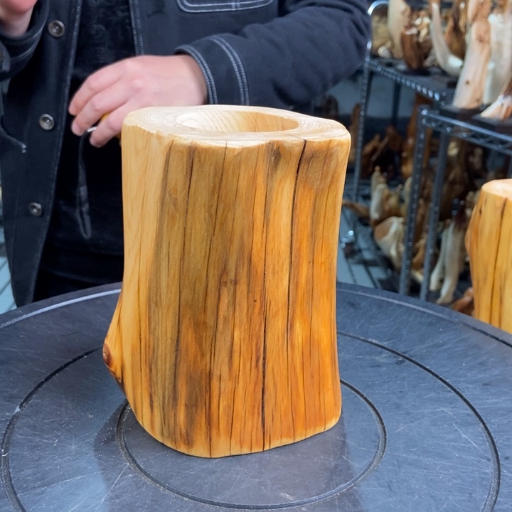 柏木（崖柏）手把件