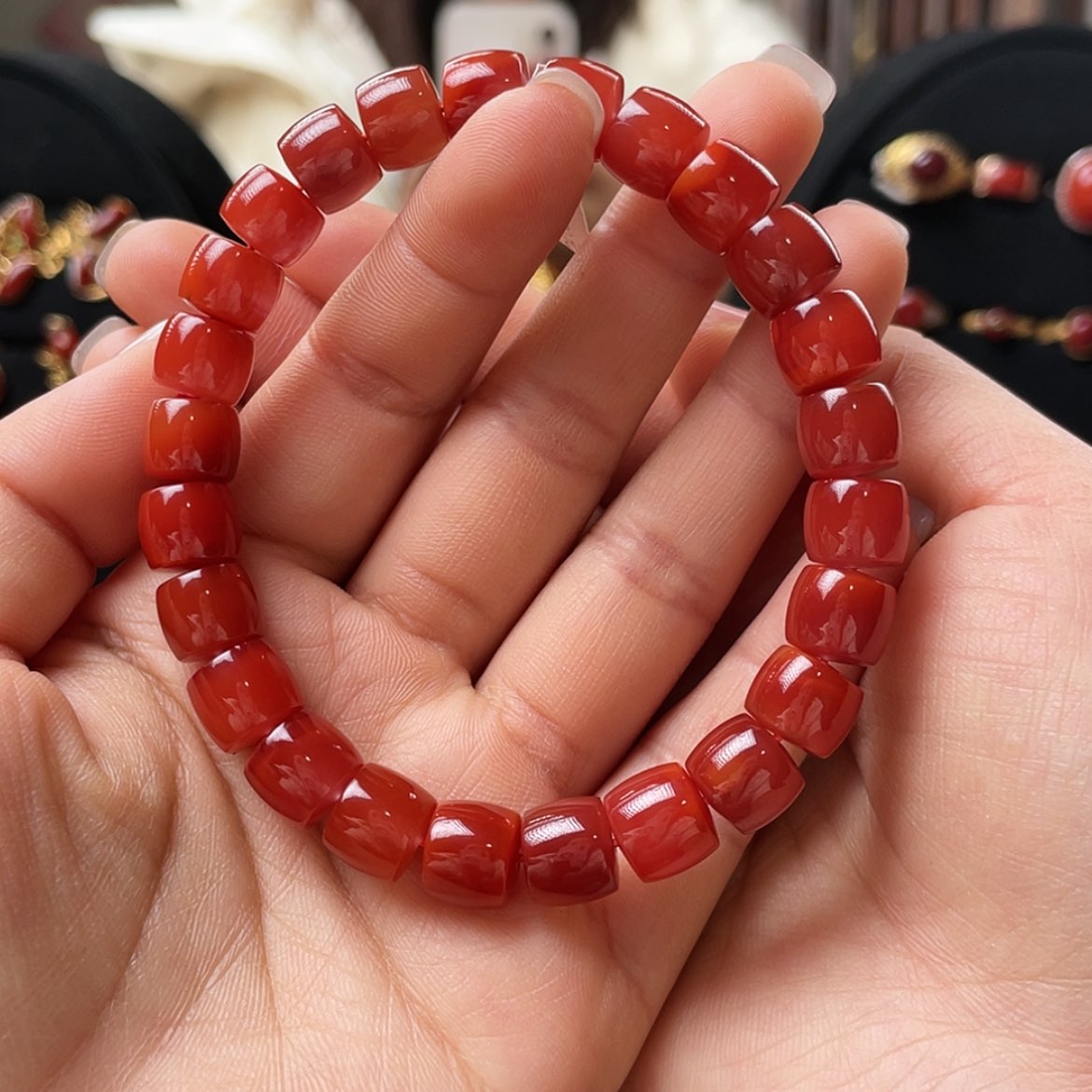 【闪购商品】南红玛瑙手串未镶嵌