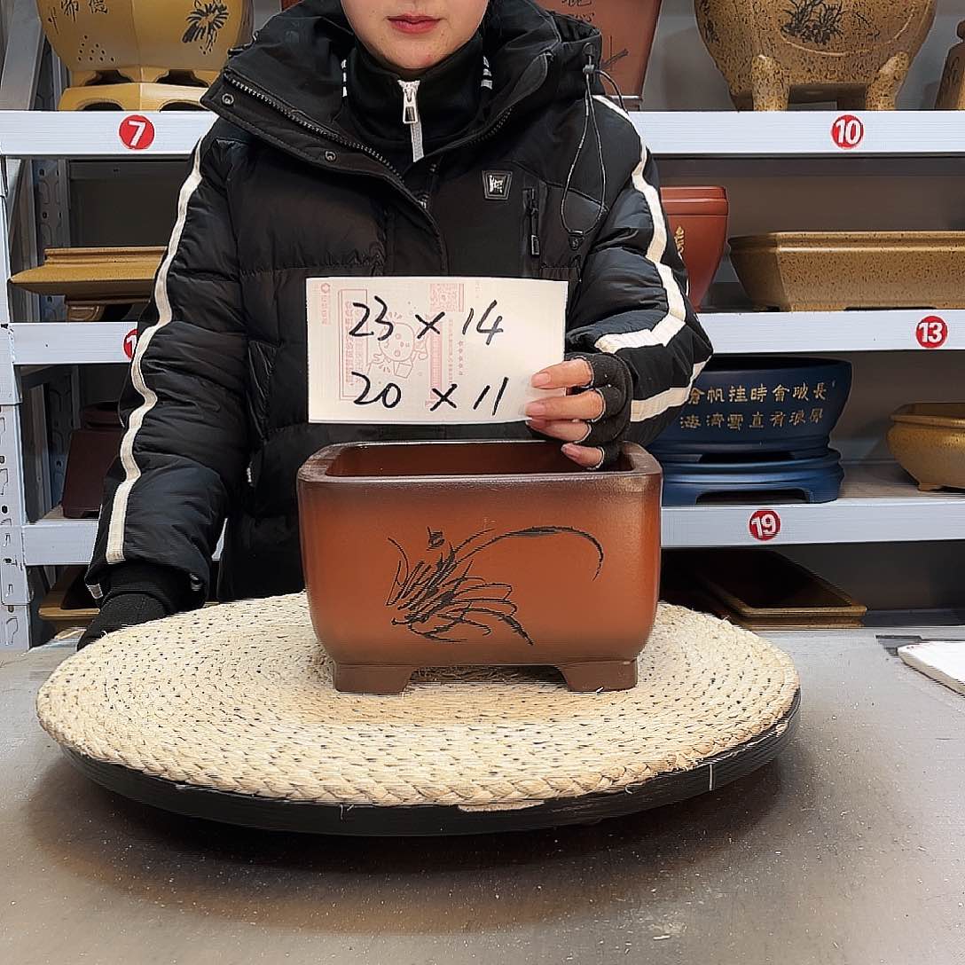 紫砂花盆紫砂花盆