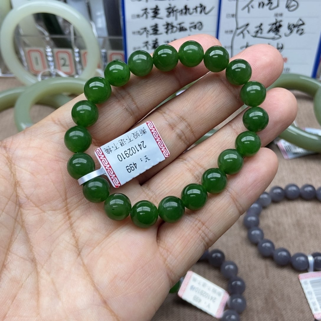 和田玉手串未镶嵌幸***掱