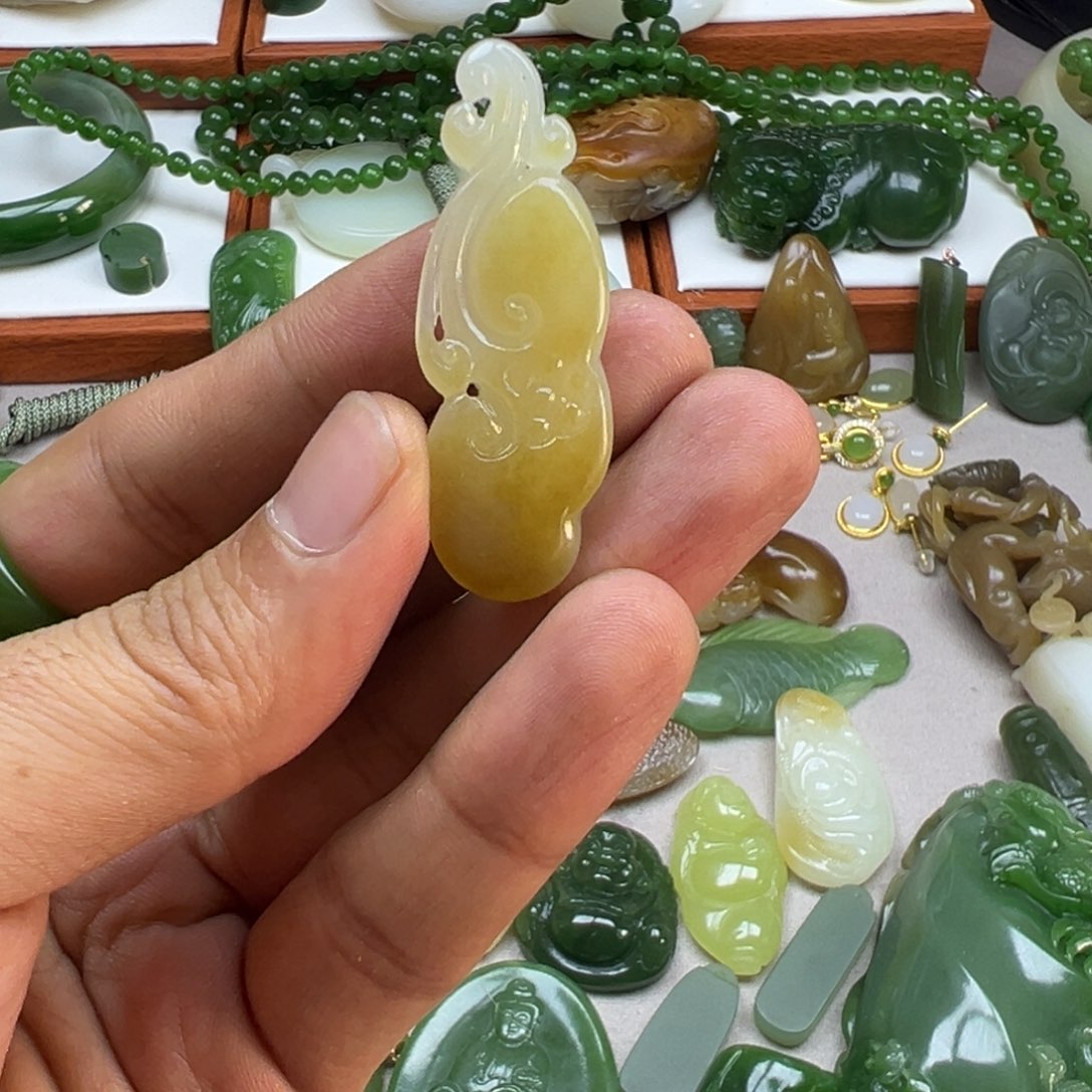 【闪购商品】和田玉挂件未镶嵌