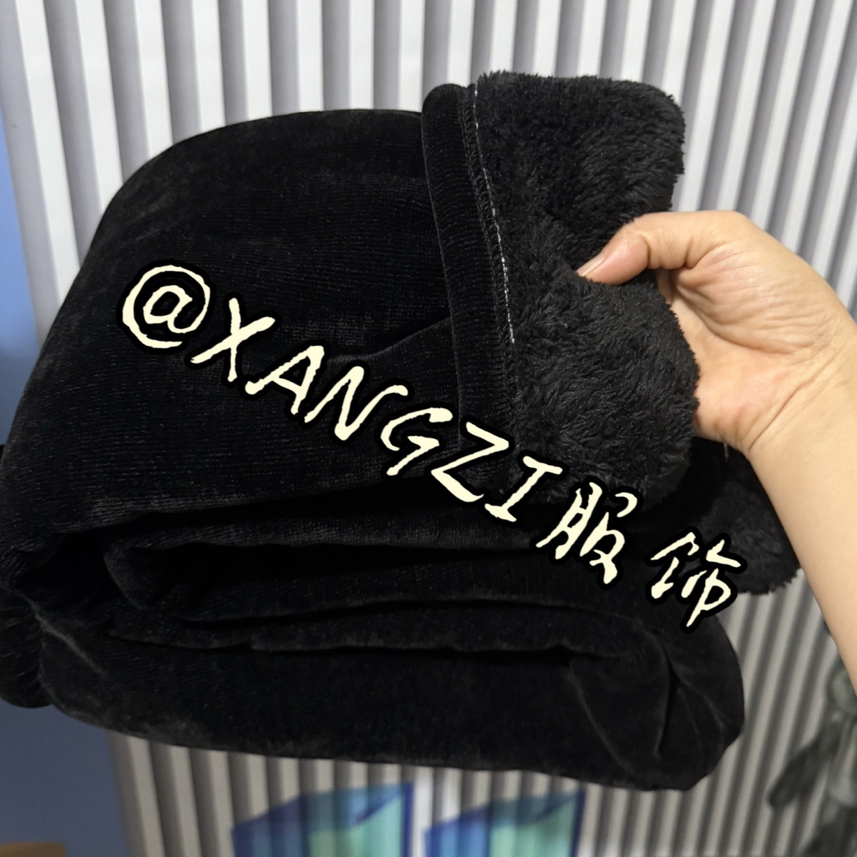 一条过冬【冬季必备】加长款外穿棉裤雪尼尔家居服棉裤三层超级厚