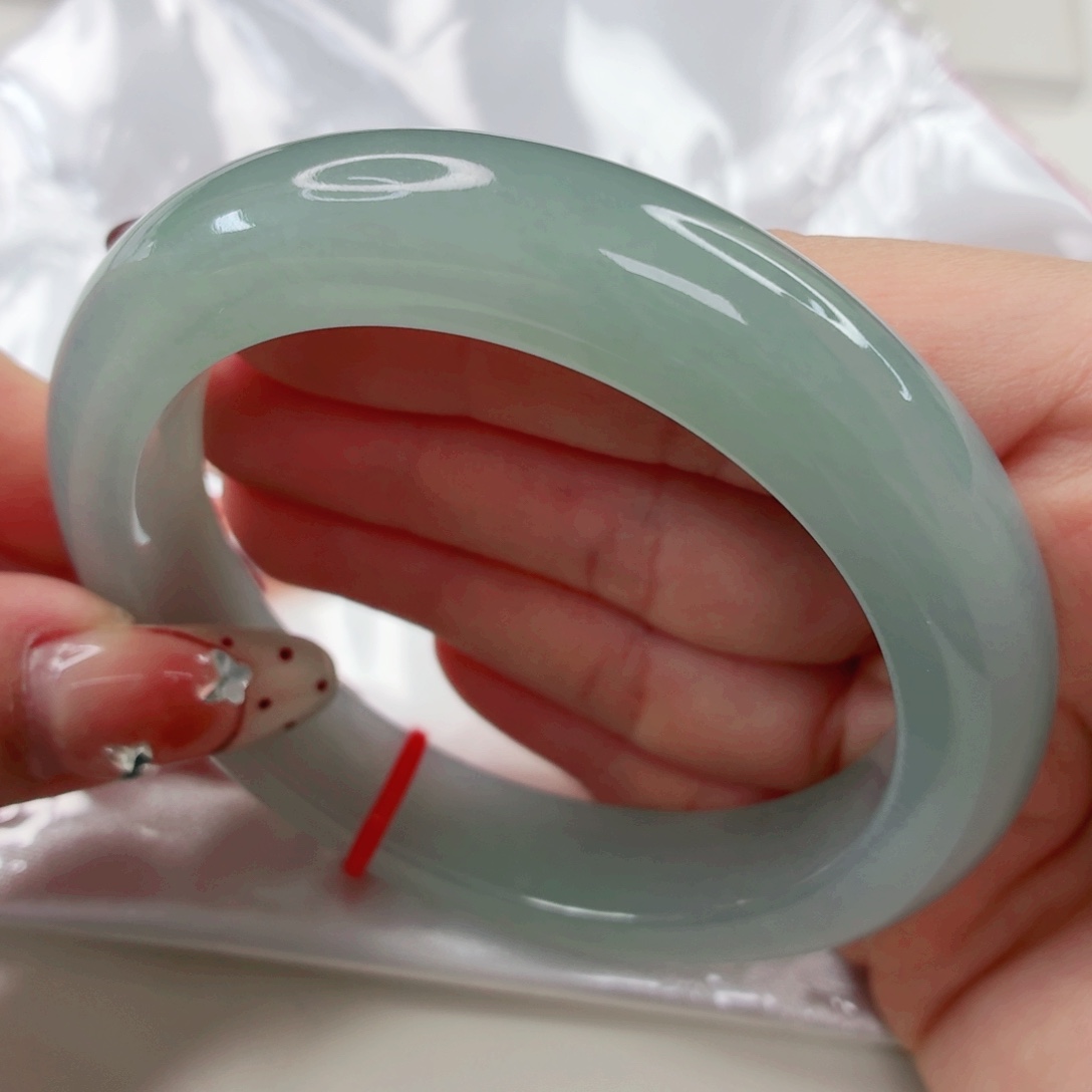 翡翠未镶嵌手镯69.5x429一步到位