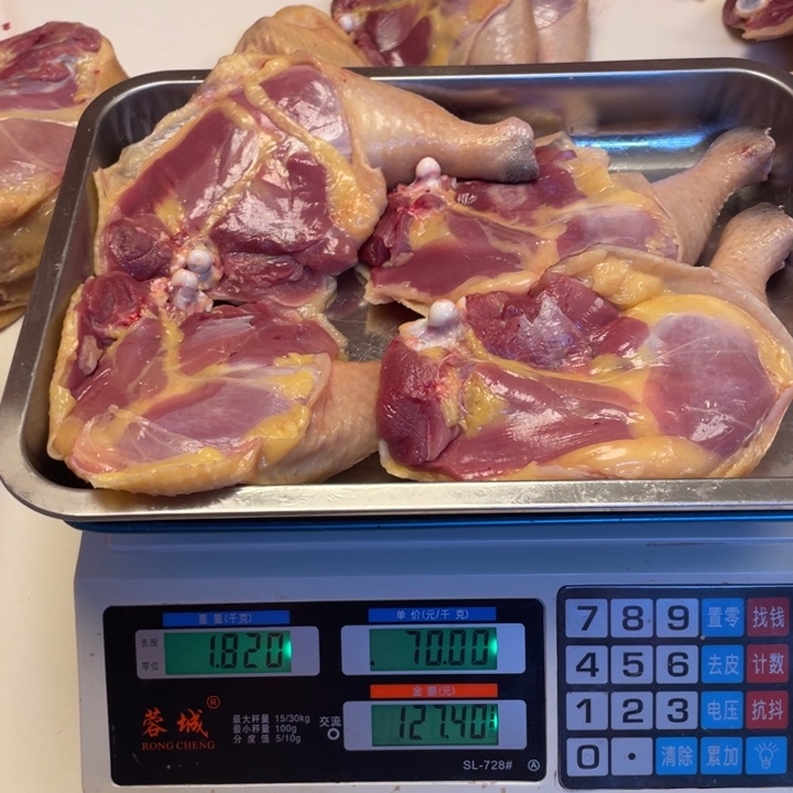 低温冷冻60天中国大陆食用农产品鸡腿