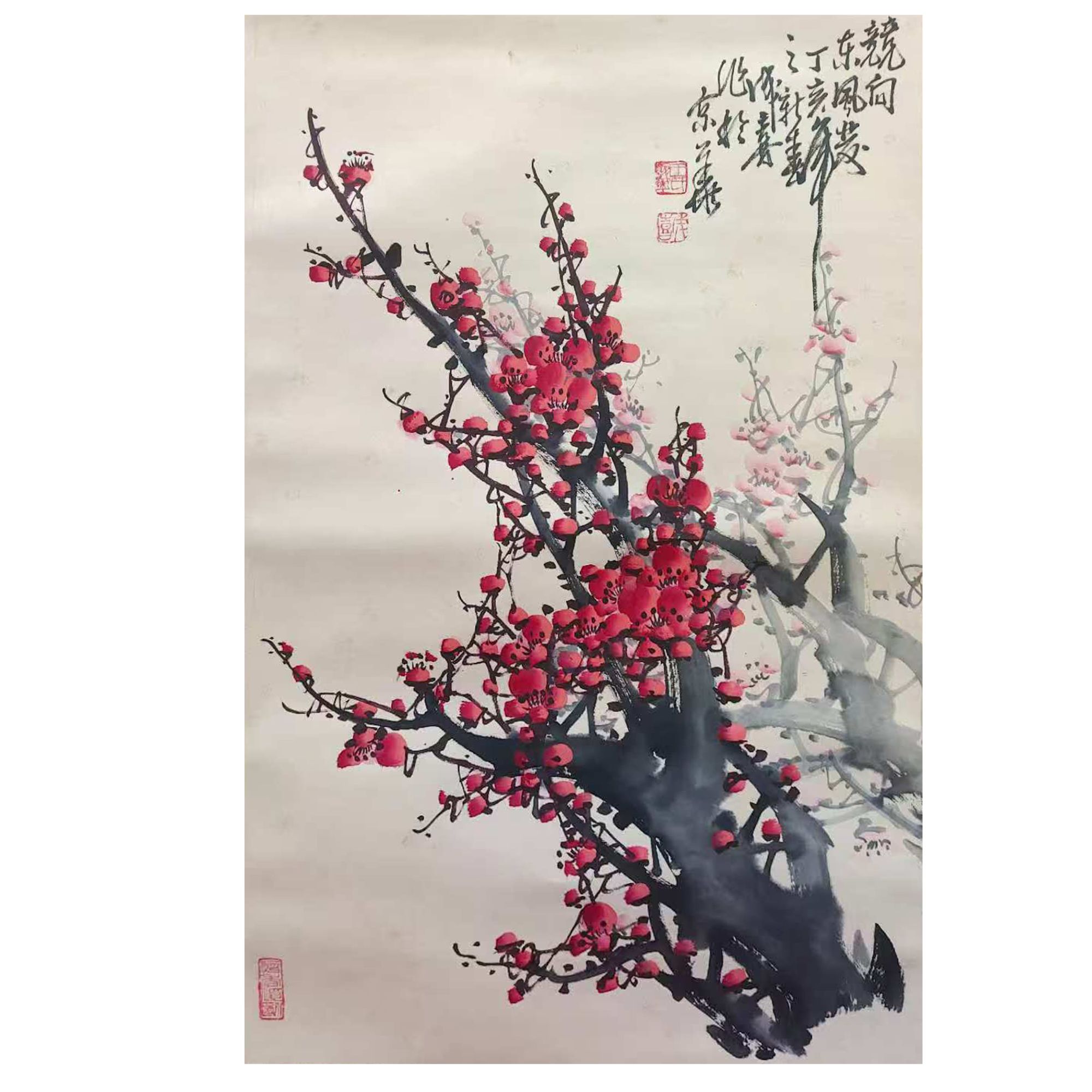 WCX 纸本 梅花 44*67