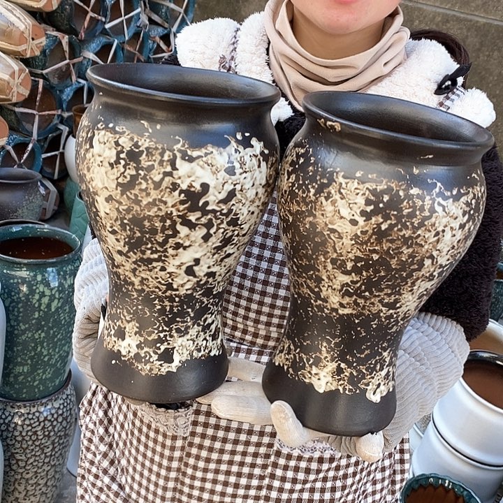 紫砂花盆正品口15高27