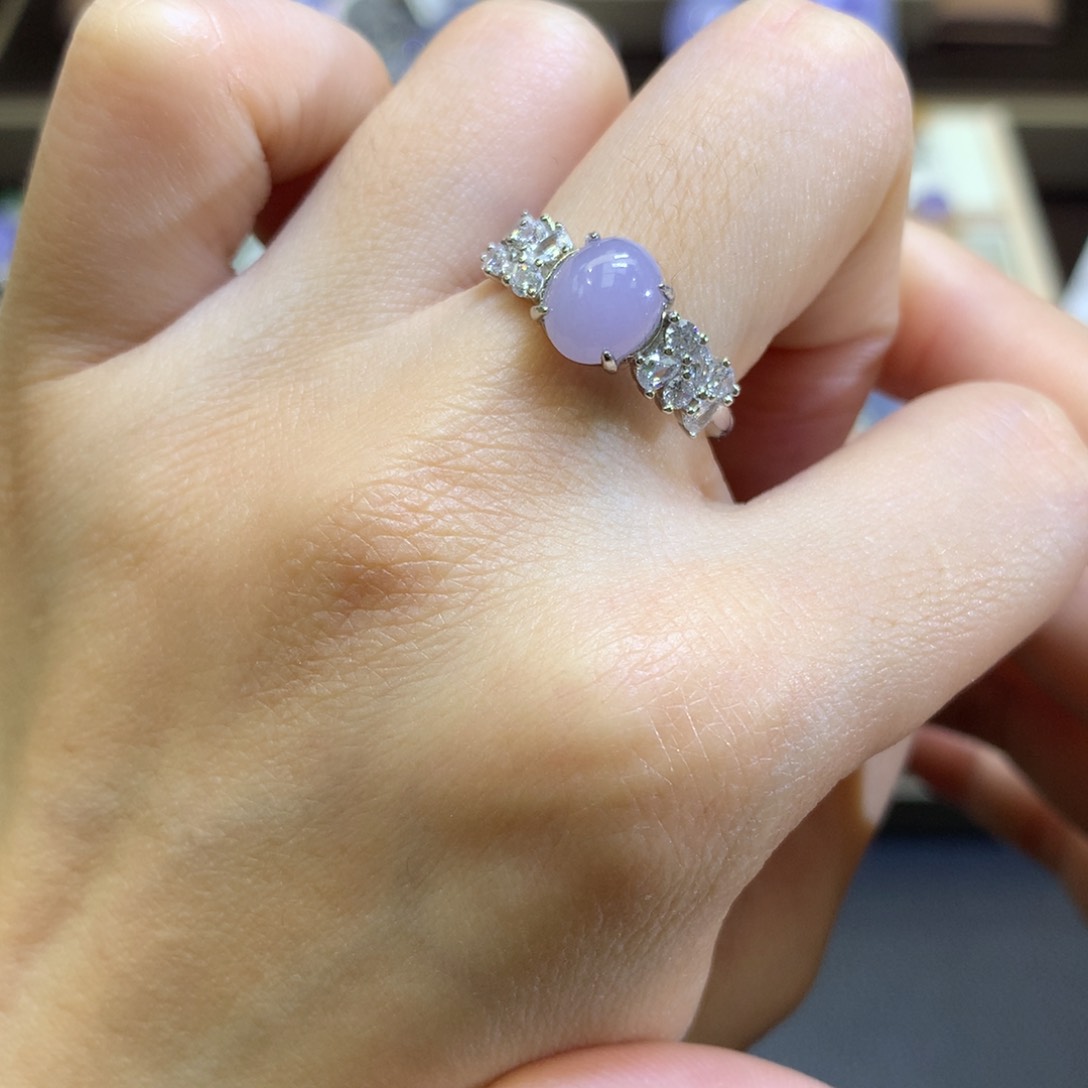 翡翠颈饰银S925镶嵌翡翠