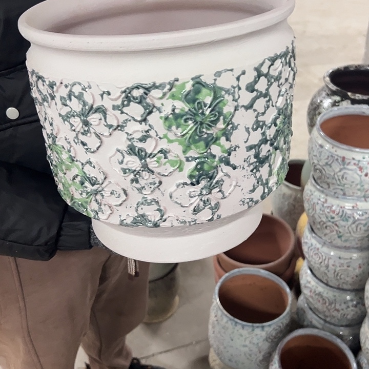 高度25厘米口25厘米微瑕