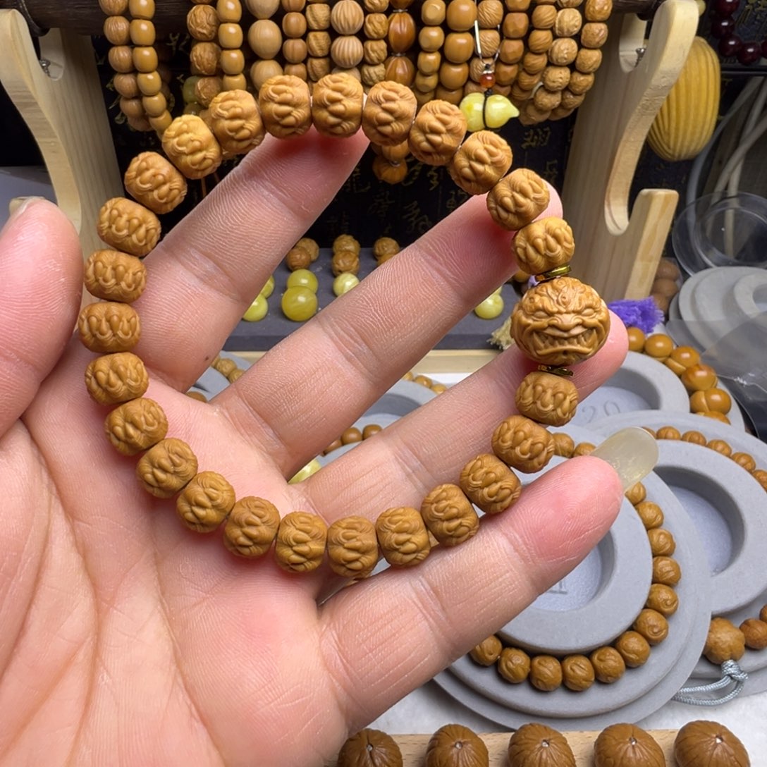 手串猴头核桃全品无暇吞噬加恶僧