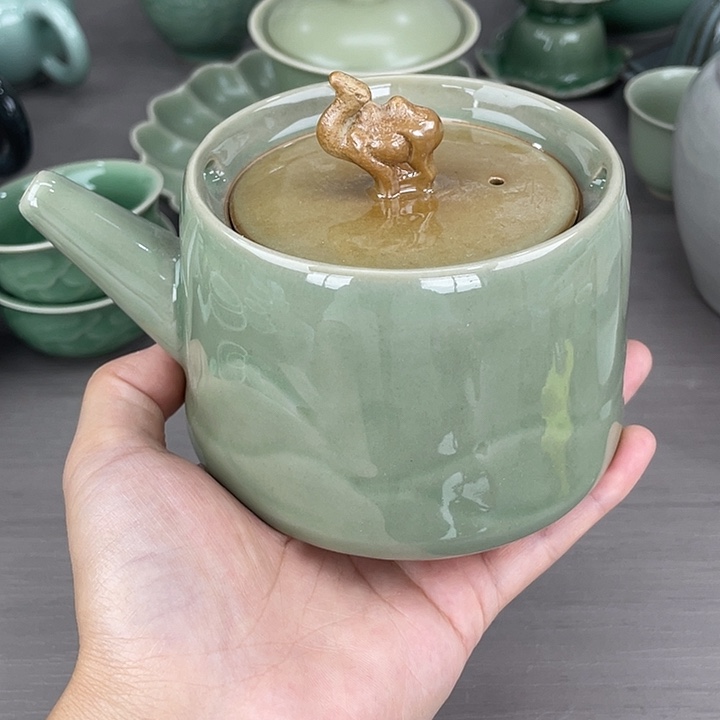 龙泉青瓷好好好啊 没有提梁