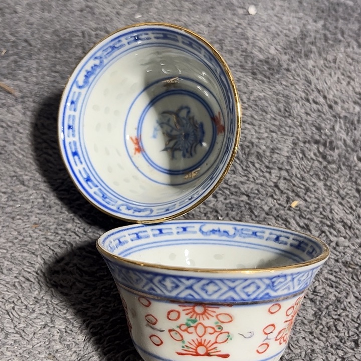 杯景德镇青花主人杯