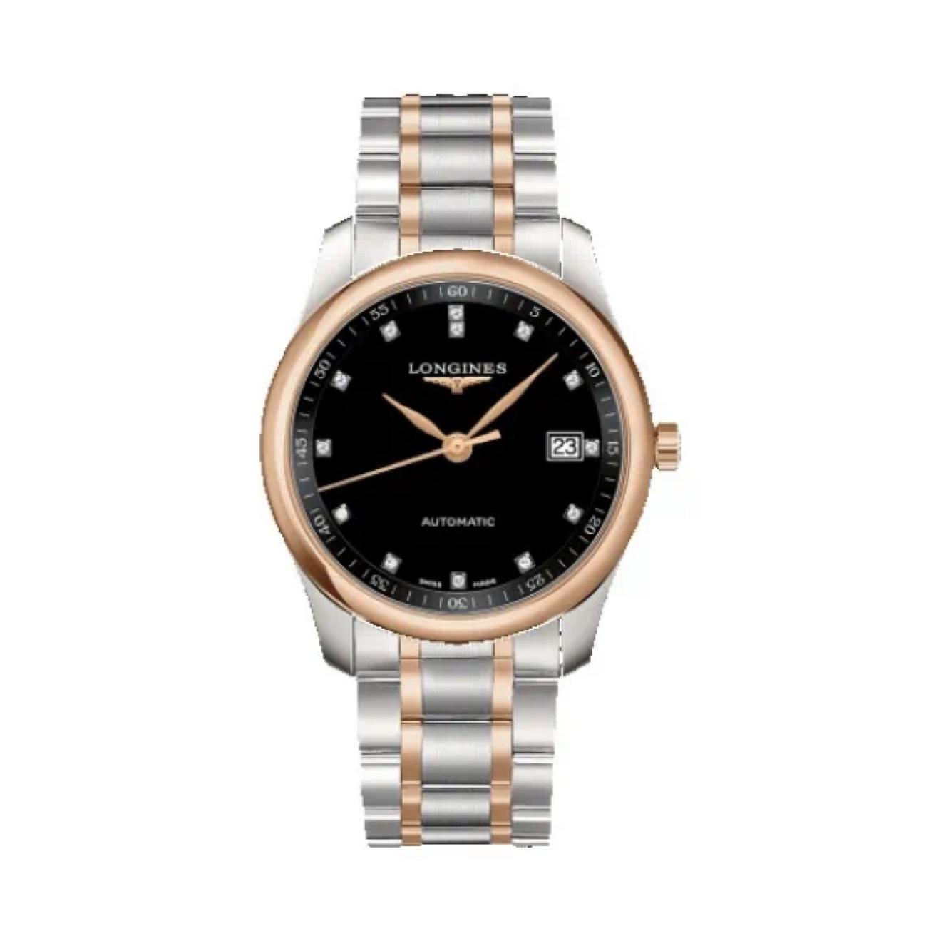 99新  奢/浪琴名匠/黑金钻793/男士经典手表40表径