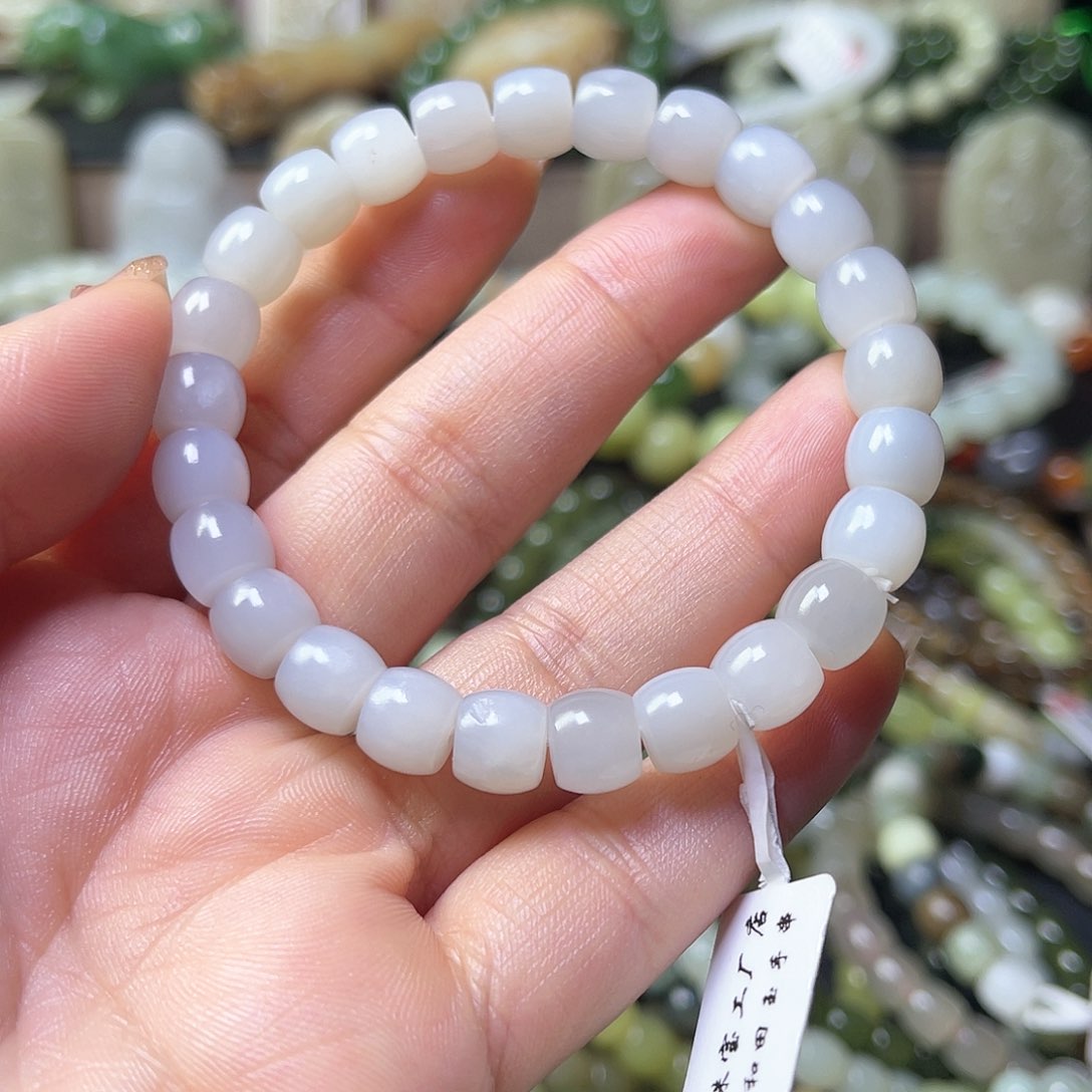 和田玉手链未镶嵌