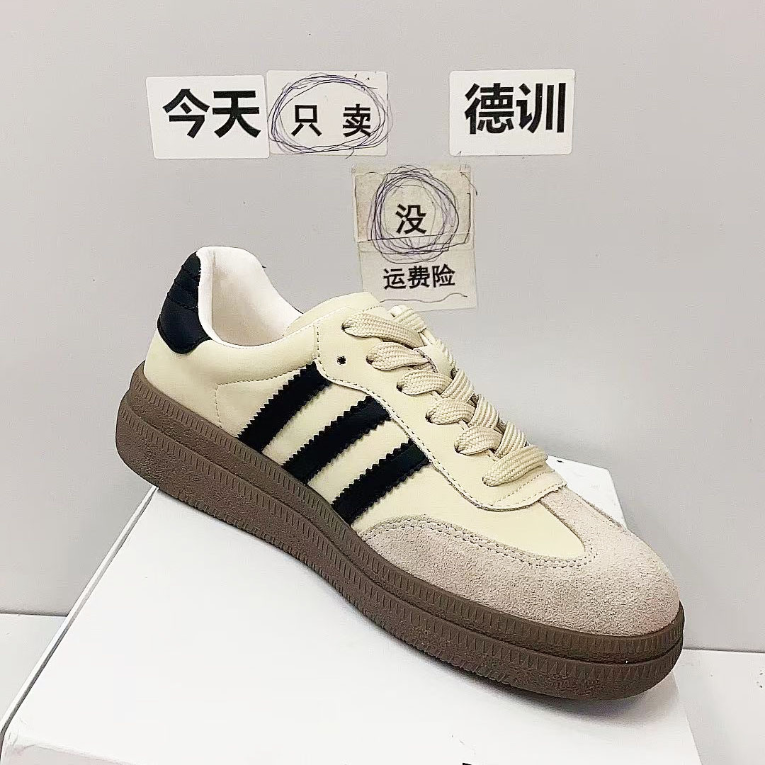 刘亦菲同款双眼皮德训鞋