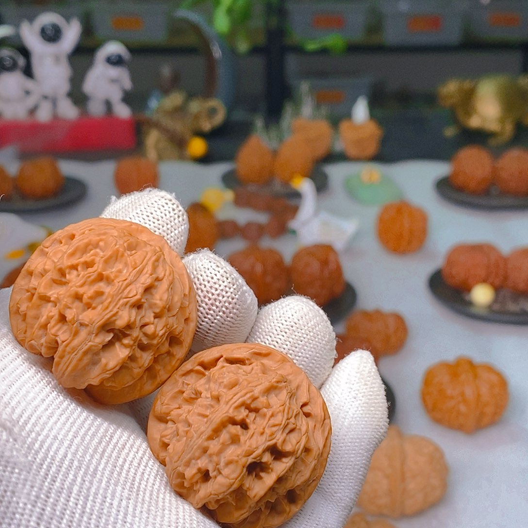 文玩核桃把件筱**V苹果园