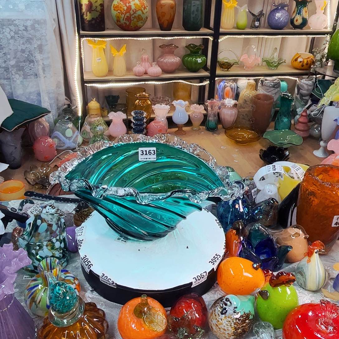 3163 家悦美居琉璃摆件
