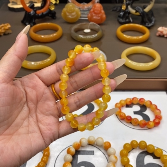 未镶嵌手链石英质玉
