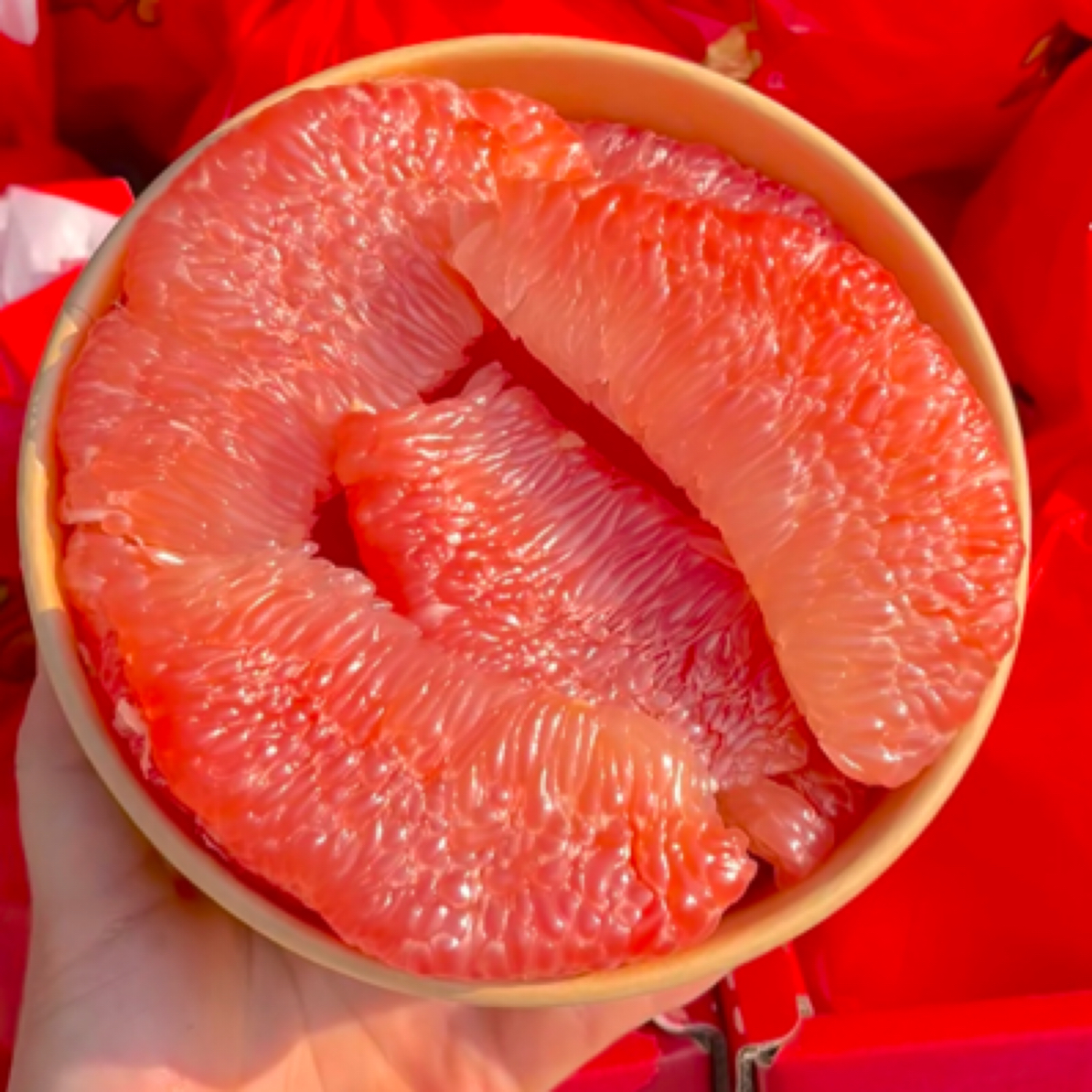 阿楠柚子肉 一盒 约500g