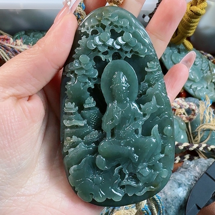 和田玉挂件未镶嵌