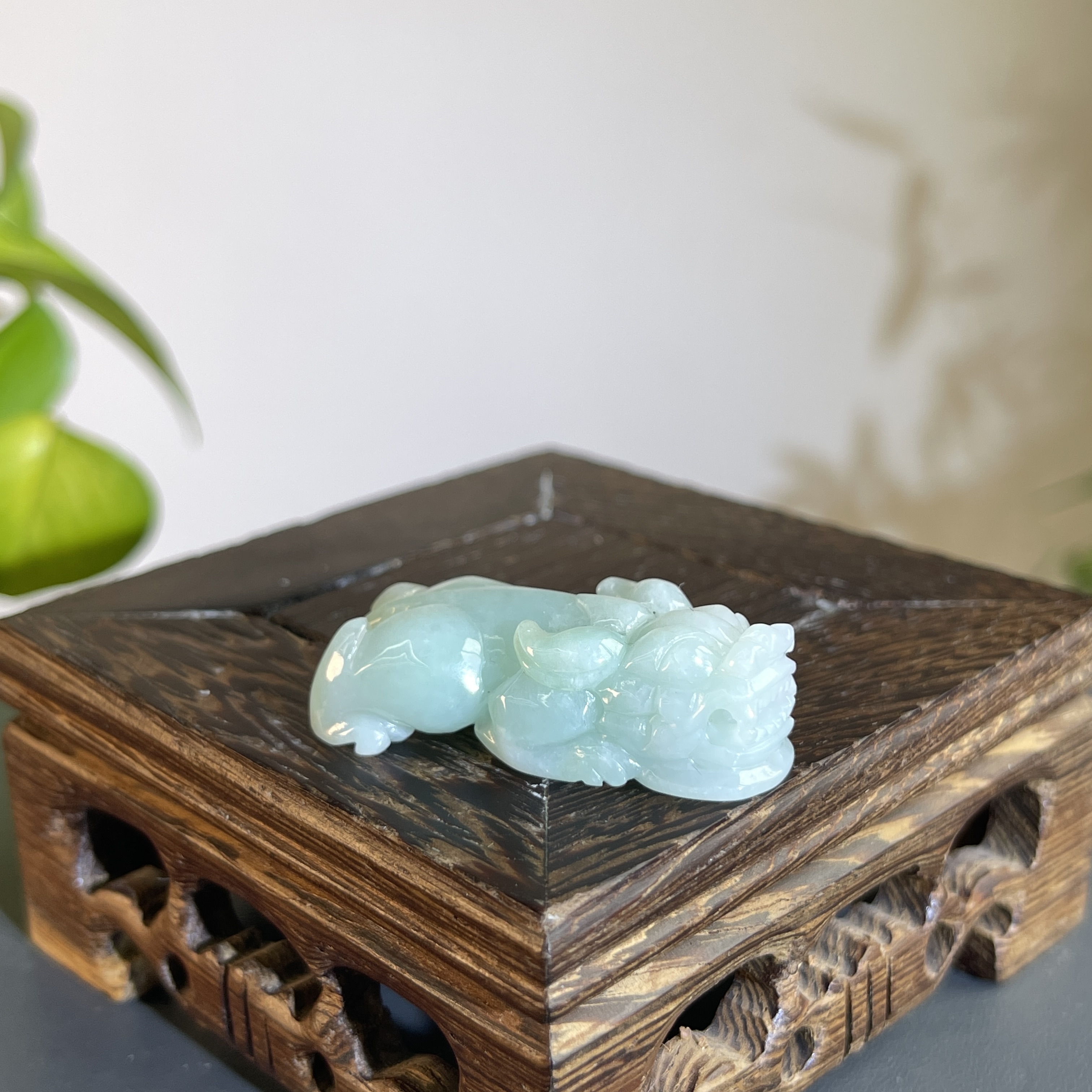 JCW28-28 天然缅甸A货翡翠 貔貅