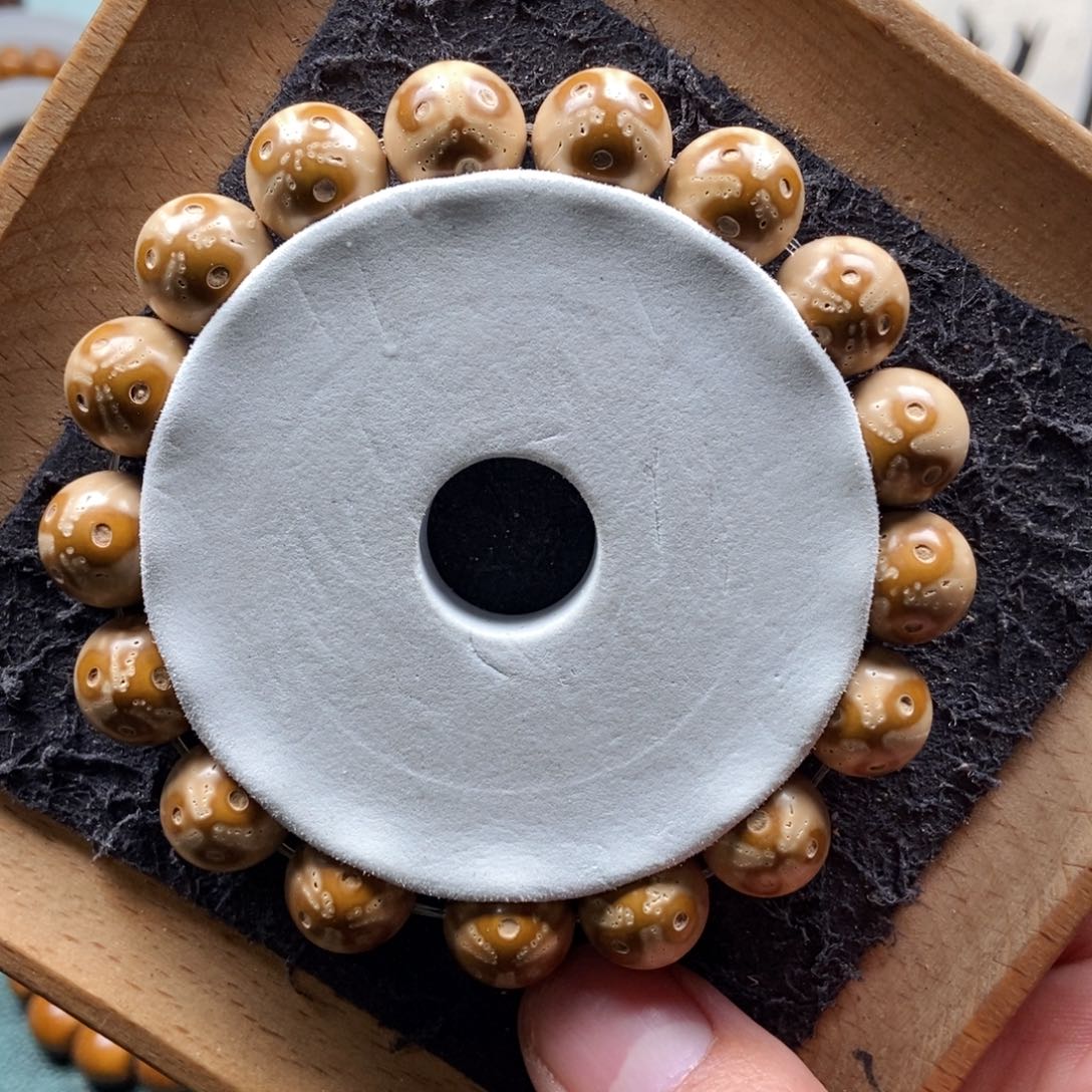 紫金鼠手串13mm精品熊猫