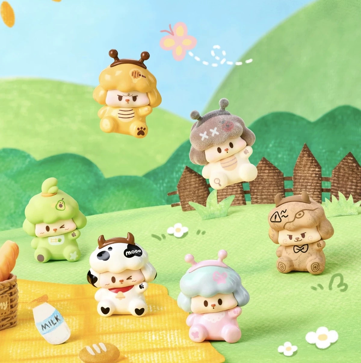 【拆盒】BUDDY小狗三代百变buddy萌粒可爱潮玩摆件