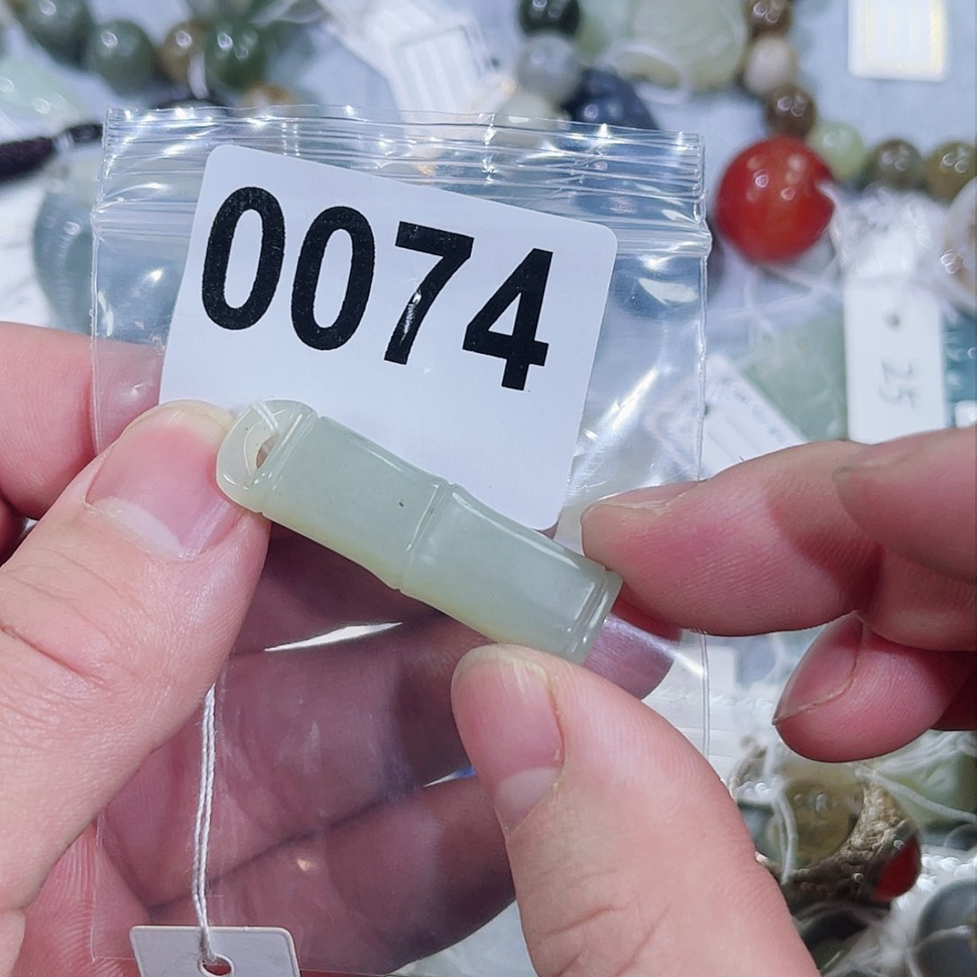 和田玉车挂未镶嵌