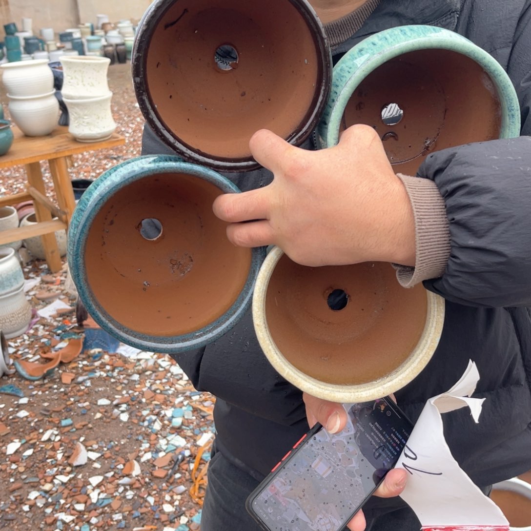 红陶养养花盆0214-1070